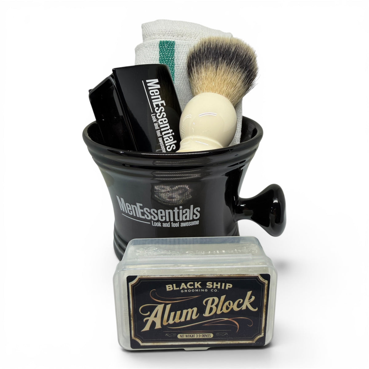blacks hip grooming co complete lather bundle with brush