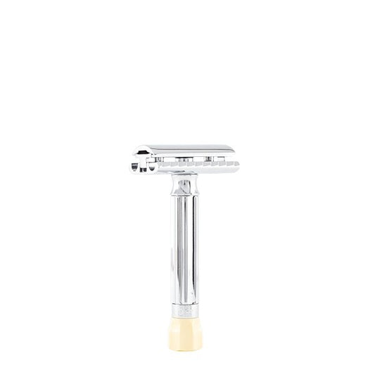 Merkur Progress Adjustable Double Edge Safety Razor Short Handle - Black Ship Grooming Co.