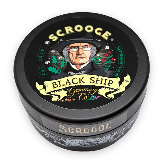 Scrooge shaving soap-Mens shaving Soap- Handmade Soaps - Black Ship Grooming Co.